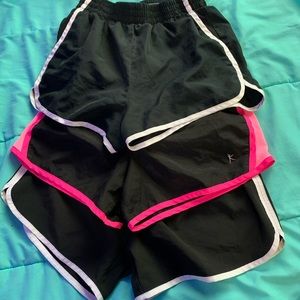 3 pairs of champion shorts (size xs)